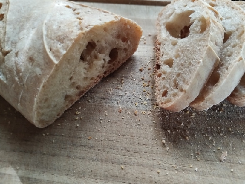 Baguete miolo